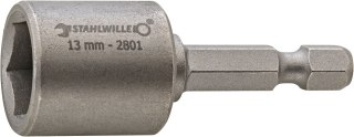 STAHLWILLE Nasadka 1/4",IMPACT 10mm, z zewn 6-kątem z magnesem STAHLWILLE