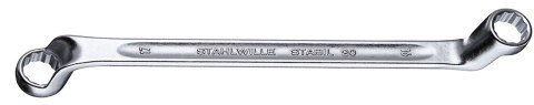 STAHLWILLE Klucz oczkowy dwustronny 20x22mm głębokoodsadzony, STABIL STAHLWILLE