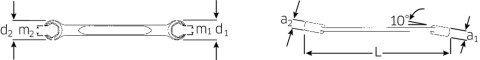 STAHLWILLE Klucz oczkowy dwustronny otwarty 10x11mm , OPEN-RING STAHLWILLE