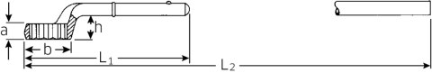 STAHLWILLE Klucz oczkowy 41mm jednostronny STAHLWILLE