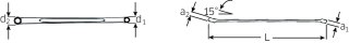 STAHLWILLE Klucz oczkowy dwustronny 12x14mm; 3/8"x7/16" SPLINE DRIVE STAHLWILLE