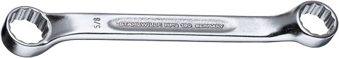 STAHLWILLE Klucz oczkowy dwustronny 1/2"x9/16" odgięty, krótki AS-drive STAHLWILLE