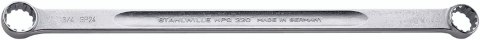 STAHLWILLE Klucz oczkowy dwustronny 22x24mm; 11/16"x3/4" SPLINE DRIVE STAHLWILLE STAHLWILLE Klucz oczkowy dwustronny 22x24mm; 11/16"x3/4" SPLINE DRIVE STAHLWILLE