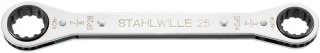 STAHLWILLE Klucz oczkowy grzechotkowy SPLINE DRIVE rozmiar 24x28mm (3/4"x7/8") STAHLWILLE