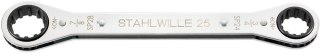 STAHLWILLE Klucz oczkowy grzechotkowy SPLINE DRIVE rozmiar 8x10mm (1/4"x5/16") STAHLWILLE