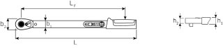 STAHLWILLE Klucz dynam.40-200Nm (30-150 ft.lb) z grzechotką 1/2" QR STAHLWILLE