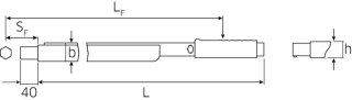 STAHLWILLE Klucz dynamometryczny 160-800Nm (120-600 ft.lb) 24,5x28mm STAHLWILLE