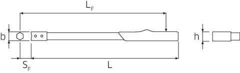 STAHLWILLE Klucz dynamometryczny seryjny 20-100Nm (15-74 ft.lb) 9x12mm wersja podstawowa STAHLWILLE