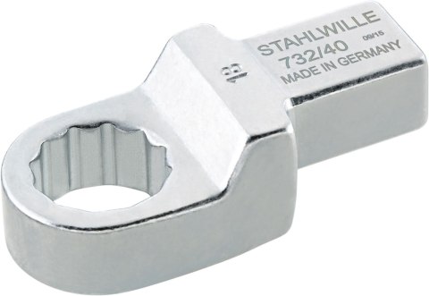 STAHLWILLE Końcówka wtykowa oczkowa 14x18mm 1" do kluczy dynamometrycznych STAHLWILLE