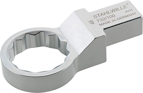STAHLWILLE Końcówka wtykowa oczkowa 9x12mm 11/16" do kluczy dynamometrycznych STAHLWILLE STAHLWILLE Końcówka wtykowa oczkowa 9x12mm 11/16" do kluczy dynamometrycznych STAHLWILLE