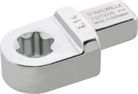 STAHLWILLE Końcówka wtykowa typu TORX E10 do kluczy dynamometrycznych 9x12 mm STAHLWILLE