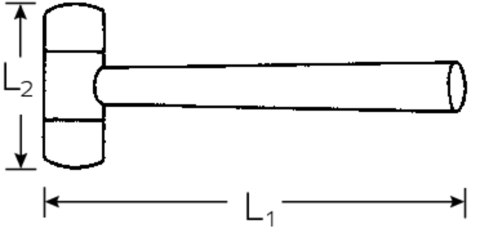 STAHLWILLE Młotek gumowy fi 55mm STAHLWILLE