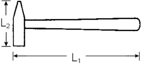 STAHLWILLE Młotek inżynierski 1 1/2 lb. STAHLWILLE