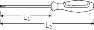 STAHLWILLE Wkrętak TORX T8 VDE/1000V, DRALL+ STAHLWILLE