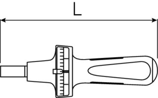 STAHLWILLE Wkrętak dynamometryczny TORSIOMETER 120-600cNm (12-52 in.lb) STAHLWILLE