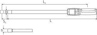 STAHLWILLE Klucz dynamometryczny elektroniczny 100-1000Nm z pomiarem kąta obrotu, 22x28mm, w skrzynce STAHLWILLE