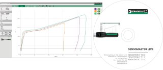 STAHLWILLE Oprogramowanie SENSOMASTER live do elektronicznych kluczy dynamometrycznych 714 STAHLWILLE