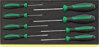 STAHLWILLE Zestaw TCS 1/3 wkrętaków TORX T8-T30, 8-częściowy STAHLWILLE