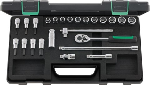 STAHLWILLE Zestaw narzędzi 3/8" 24-el.w walizce ABS STAHLWILLE STAHLWILLE Zestaw narzędzi 3/8" 24-el.w walizce ABS STAHLWILLE