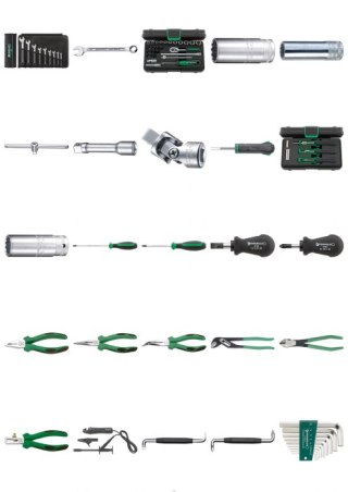 STAHLWILLE Zestaw 78 narzędzi dla elektryków STAHLWILLE