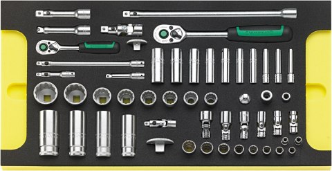 STAHLWILLE Zestaw AOG-Kit w TCS 154 narzędzi dla lotnictwa w skrzyni warsztatowej 13217 STAHLWILLE