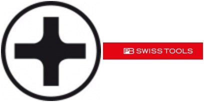 PB Swiss Tools Zestaw wkrętaków 4-częściowy PH w uchwycie ściennym SwissGrip PB Swiss Tools