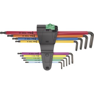 Wera Klucz Torx Multicolor 967/9