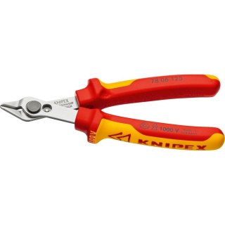 KNIPEX Obcinak dla elektryków, VDE, 125mm, Super Knips, 78 06 125, KNIPEX