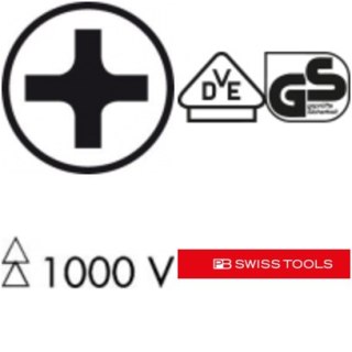 PB Swiss Tools Wkrętak 5190 VDE PH2x100mm Classic PB Swiss Tools