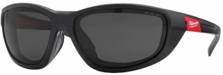 Milwaukee okulary ochronne przyciemniane premium z uszczelką 4932471886