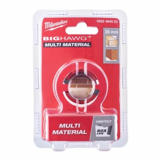 Milwaukee otwornica big hawg 35mm multi material 4932464923