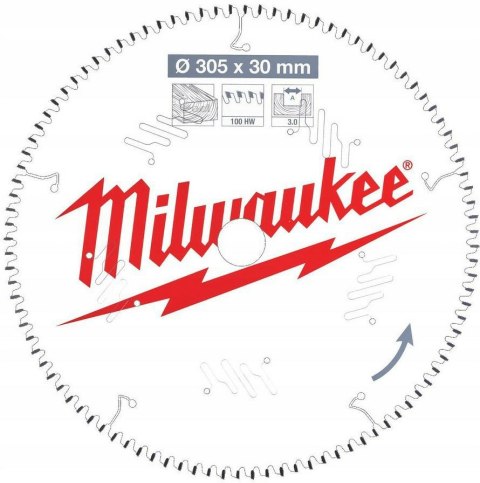 Milwaukee piła tarczowa 235x30x2,4x36z aluminium 4932471306 Milwaukee piła tarczowa 235x30x2,4x36z aluminium 4932471306