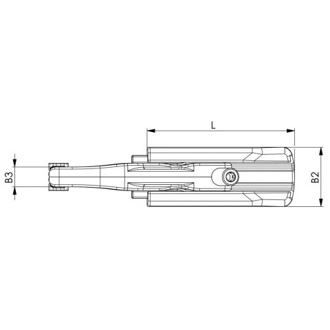 AMF Docisk regul.przesuwny 7600-22 M10x12 AMF