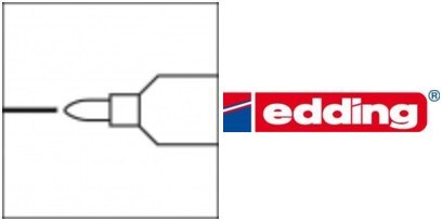 Edding HighTech-Marker 8030NLS niebieski Edding