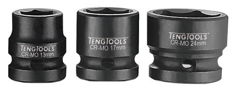 Teng Tools Nasadka udarowa niskoprofilowa z chwytem 1/2" 18 mm Teng Tools Teng Tools Nasadka udarowa niskoprofilowa z chwytem 1/2" 18 mm Teng Tools