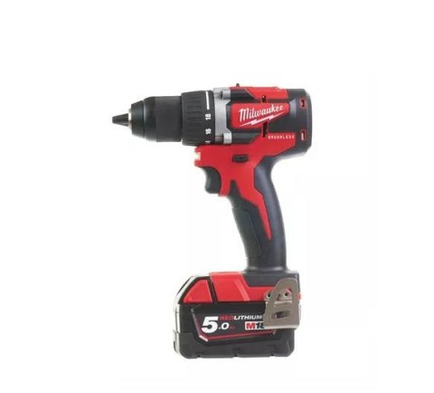 Milwaukee wiertarko-wkrętarka 18v 60nm 2x5,0ah m18cbldd-502c 4933464556 Milwaukee wiertarko-wkrętarka 18v 60nm 2x5,0ah m18cbldd-502c 4933464556