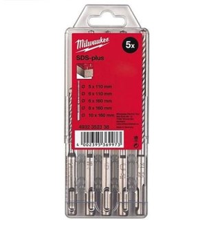 Milwaukee wiertła SDS-Plus komplet 5szt. 4932352338