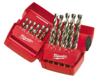 Milwaukee wiertła do metalu hss-g thunderweb komplet 25 sztuk 1-13mm 4932352376