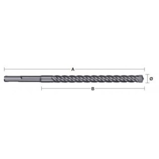 Milwaukee wiertło do betonu SDS-Plus 5 x 165mm MX4 4-ostrzowe 4932352008