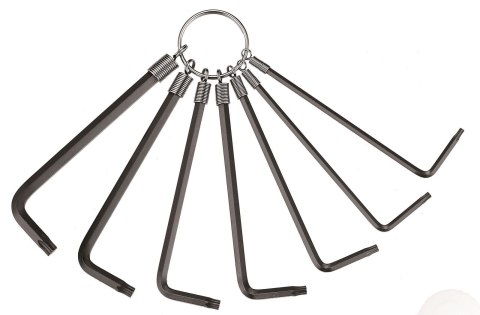 Teng Tools Klucze trzpieniowe TX w zestawie Teng Tools 1487 Teng Tools Klucze trzpieniowe TX w zestawie Teng Tools 1487