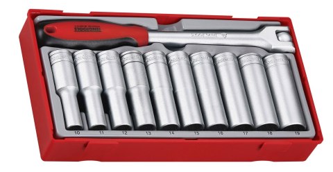Teng Tools Zestaw nasadek z chwytem □ ½" Teng Tools TT1211 Teng Tools Zestaw nasadek z chwytem □ ½" Teng Tools TT1211