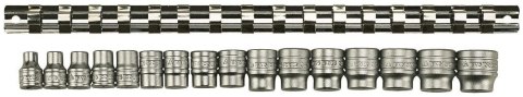 Teng Tools Zestaw nasadek z chwytem kwadratowym 3/8" Teng Tools M3816 Teng Tools Zestaw nasadek z chwytem kwadratowym 3/8" Teng Tools M3816