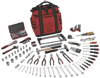 Teng Tools 144-elementowy zestaw narzędzi w plecaku narzędziowym TC144E Teng Tools