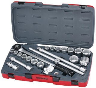 Teng Tools 22-elementowy zestaw narzędzi nasadowych z chwytem kwadratowym 3/4" Teng Tools T3422S