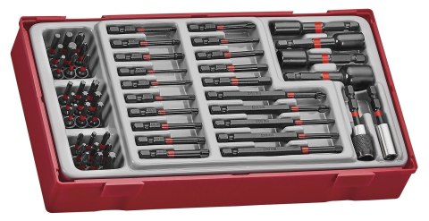 Teng Tools 53-elementowy zestaw grotów udarowych TTBS53 Teng Tools