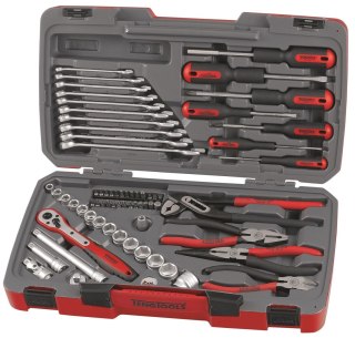 Teng Tools 67-elementowy zestaw narzędzi nasadowych z chwytem kwadratowym 3/8". Teng Tools T3867