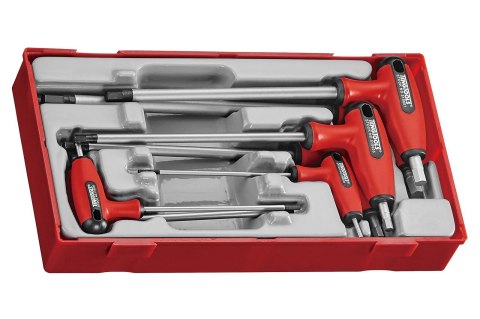 Teng Tools 7 sztuk kluczy trzpieniowych sześciokątnych (imbusowych) w zestawie Teng Tools TTHEX7S