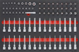 Teng Tools 85-elementowy zestaw końcówek nasadowych Teng Tools TTESK85