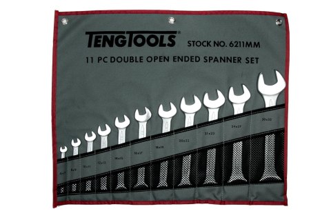 Teng Tools Klucze płaskie w zestawie Teng Tools 6211MM Teng Tools Klucze płaskie w zestawie Teng Tools 6211MM
