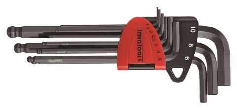 Teng Tools Klucze trzpieniowe sześciokątne długie, z kulistą główką 1.5-10MM Teng Tools